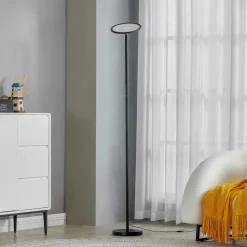 Arbejdsrum/Kontor|Gulvlamper ^ Lindby Smart LED-gulvlampe Cilian, CCT, Tuya, ZigBee, Hue