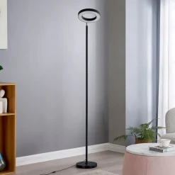 Arbejdsrum/Kontor|Gulvlamper ^ Lindby Smart LED-gulvlampe Cilian, RGBW, CCT, ZigBee, Hue
