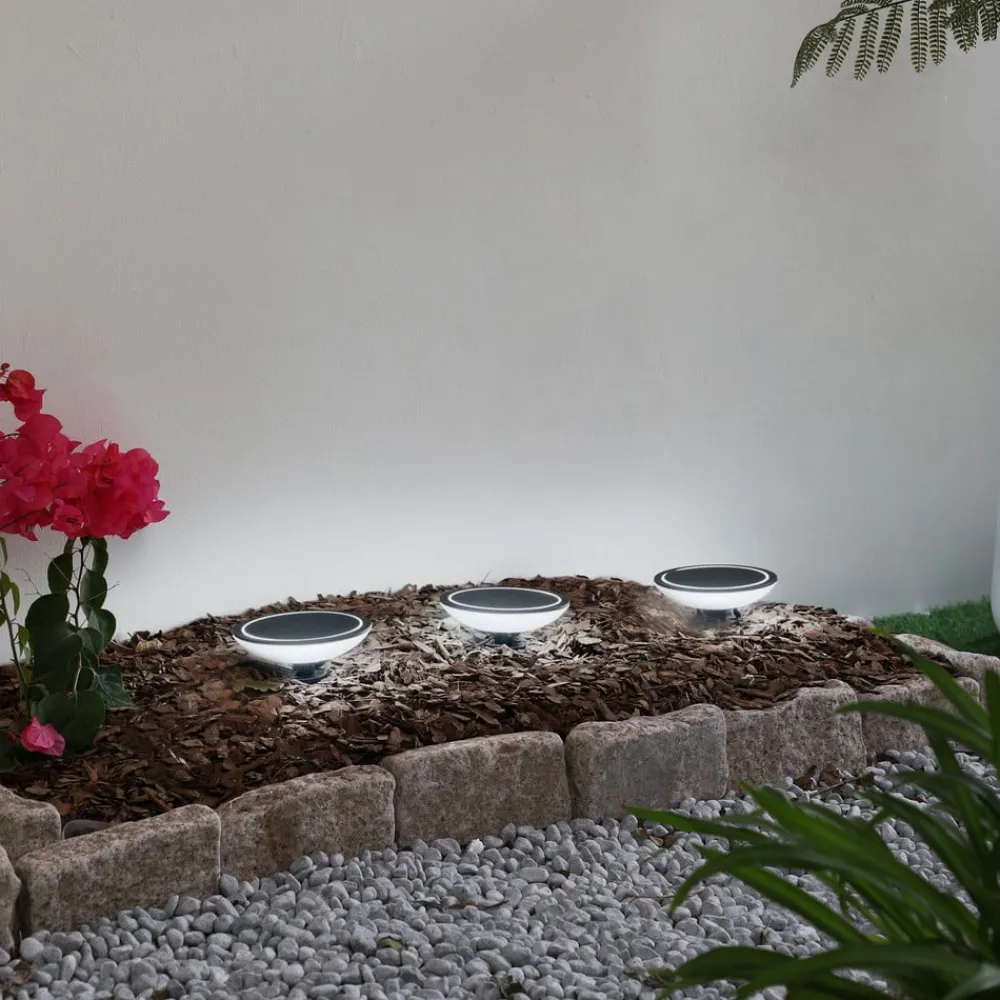 Lindby Terrassebelysning|Udendørs Spot > Smart LED jordspydslys Thalas, CCT ,RGB, Tuya, 3 enheder