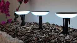 Lindby Terrassebelysning|Udendørs Spot > Smart LED jordspydslys Thalas, CCT ,RGB, Tuya, 3 enheder