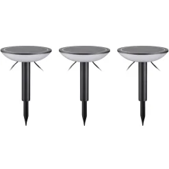 Lindby Terrassebelysning|Udendørs Spot > Smart LED jordspydslys Thalas, CCT ,RGB, Tuya, 3 enheder