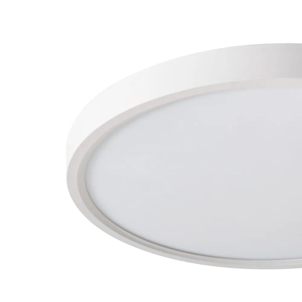 Lindby Gang|Loftlamper > Smart LED-loftlampe Deika, Ø 30 cm, hvid, Tuya