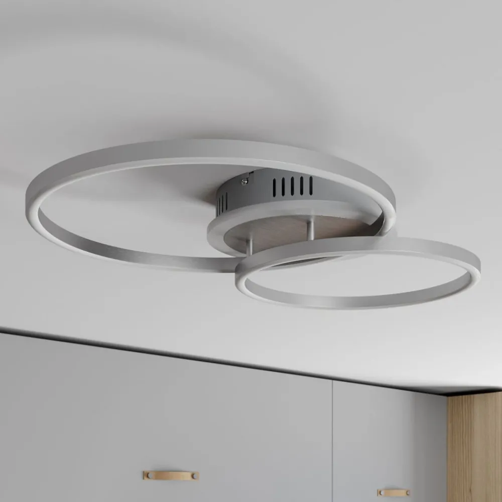 Lindby Gang|Loftlamper > Smart LED-loftlampe Edica, 58 cm, Tuya, CCT