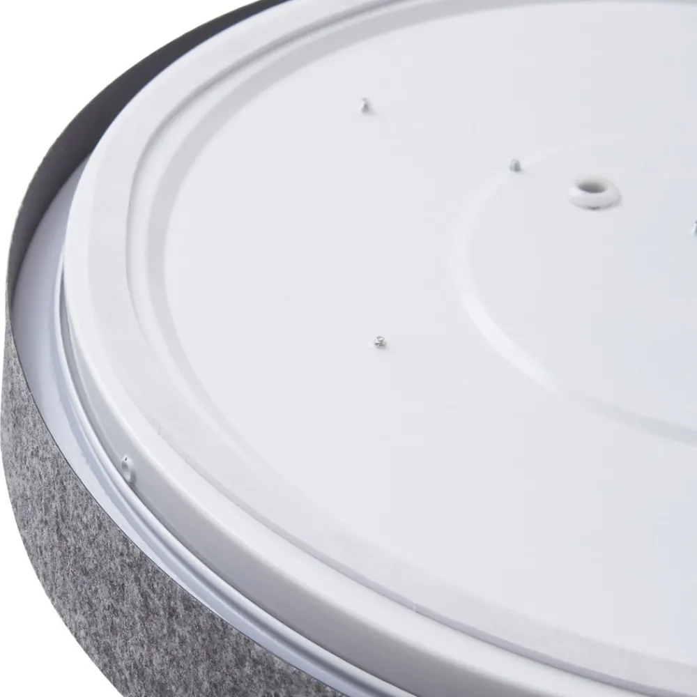 Lindby Loftlamper|Loftlamper > Smart LED-loftlampe Elmor Ø 39 cm grå RGB CCT
