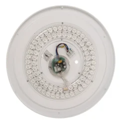Lindby Loftlamper|Loftlamper > Smart LED-loftlampe Innes hvid Ø 38 cm RGB CCT Tuya