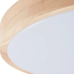 Gang|Loftlamper ^ Lindby Smart LED-loftlampe Innes træ Ø39cm RGB CCT Tuya