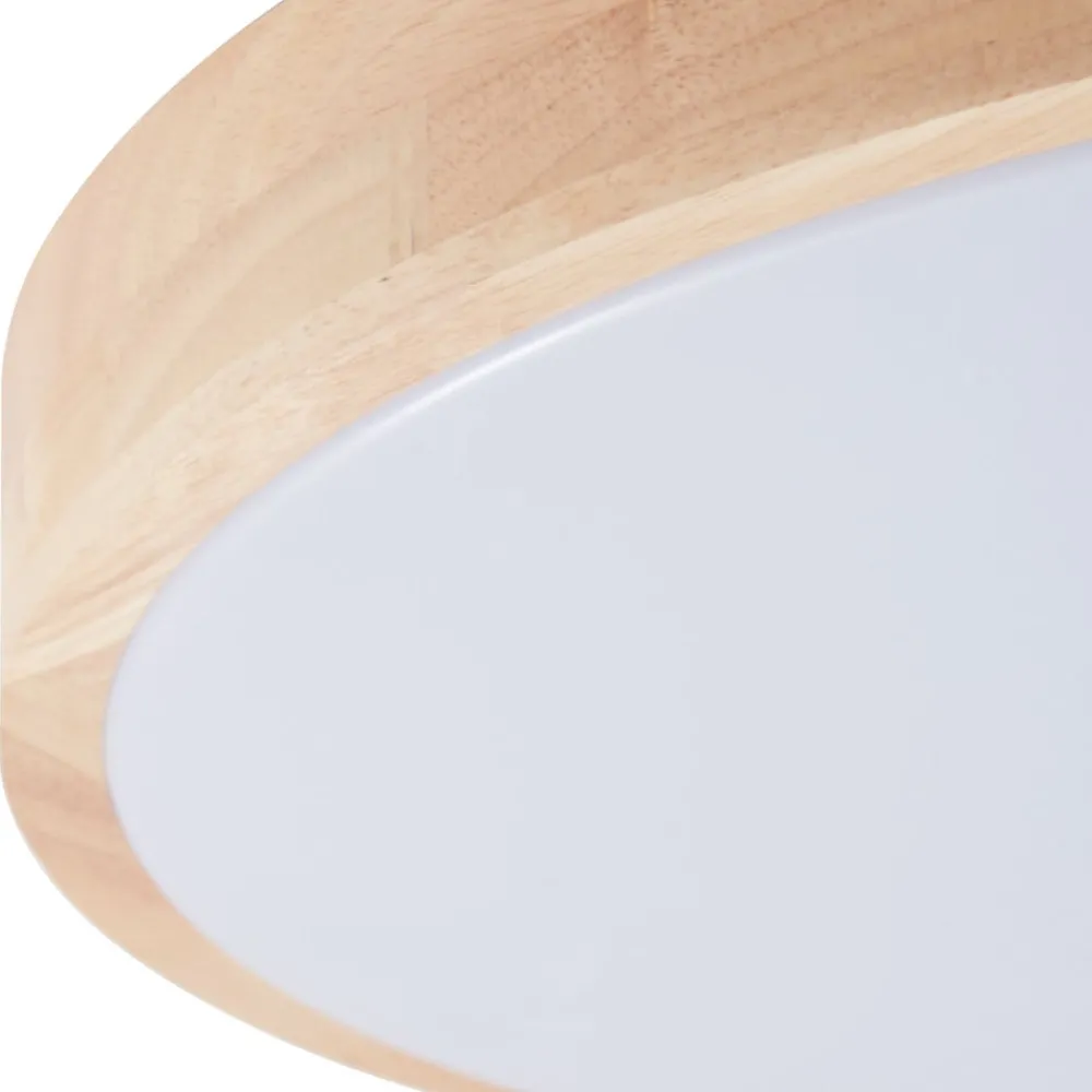 Gang|Loftlamper ^ Lindby Smart LED-loftlampe Innes træ Ø39cm RGB CCT Tuya