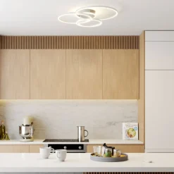 Gang|Loftlamper ^ Lindby Smart LED-loftlampe Tula, fjernbetjening, Tuya CCT
