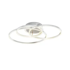 Gang|Loftlamper ^ Lindby Smart LED-loftlampe Tula, fjernbetjening, Tuya CCT