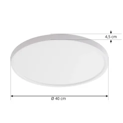 Lindby Loftlamper|Loftlamper > Smart LED-loftslampe Denora, hvid, RGB, CCT, Tuya
