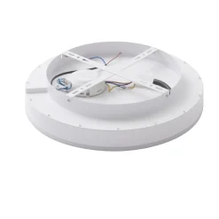 Gang|Loftlamper ^ Lindby Smart LED-loftslampe Yasmen, hvid, metal, CCT, Tuya