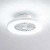 Lindby Loftventilatorer > Smart LED-loftventilator Paavo, hvid, støjsvag, Tuya