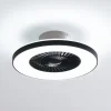 Lindby Loftventilatorer > Smart LED-loftventilator Paavo sort, lydsvag Tuya