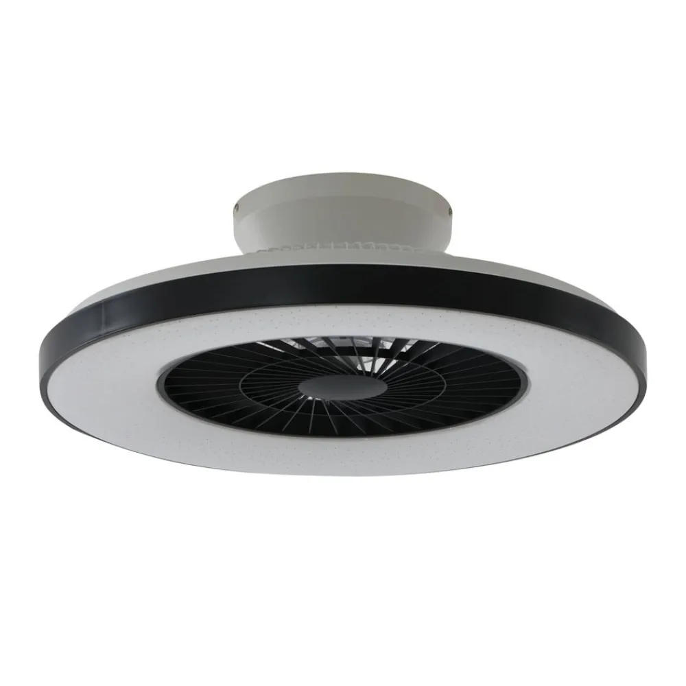 Lindby Loftventilatorer > Smart LED-loftventilator Paavo sort, lydsvag Tuya