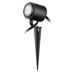 Lindby Udendørs Spot > Smart LED udendørsspot Nymo, CCT, RGB, Tuya, sæt med 3 stk