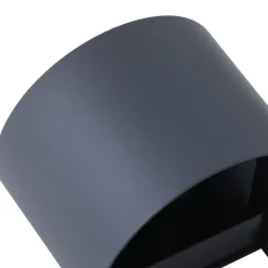 Lindby Væglamper|Terrassebelysning > Smart LED udendørs væglampe Dara grå rund CCT RGB Tuya