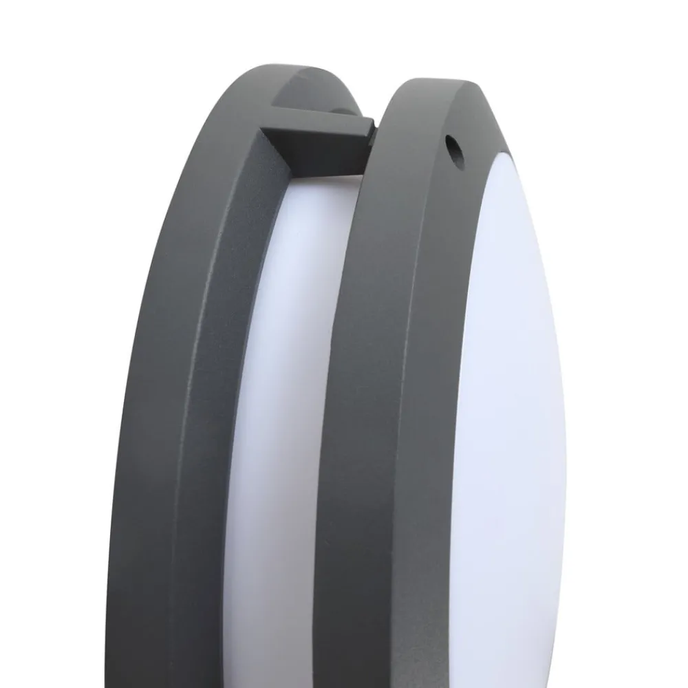 Lindby Solcellelamper|Væglamper > Smart LED udendørs væglampe Liren CCT RGB Tuya WLAN