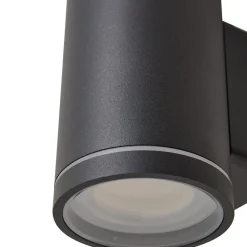 Lindby Solcellelamper|Terrassebelysning > Smart udendørs LED-væglampe Valtin CCT RGB Tuya IP54