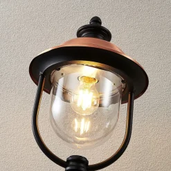 Lindby Terrassebelysning|Sokkellamper > sokkellampe Clint, 53 cm, metal, saltvandsresistent, E27