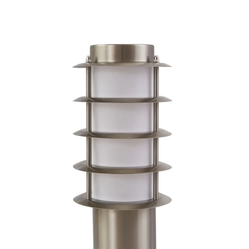 Lindby Sokkellamper Med Sensor|Sokkellamper > sokkellampe Hanja, sensor, stål, Ø 11,7 cm