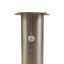 Lindby Sokkellamper Med Sensor|Sokkellamper > sokkellampe Hanja, sensor, stål, Ø 11,7 cm
