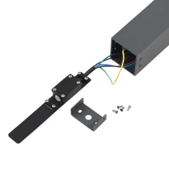 Lindby Terrassebelysning|Sokkellamper > sokkellampe Othil, 2 lyskilder, 50 cm, antracit, metal
