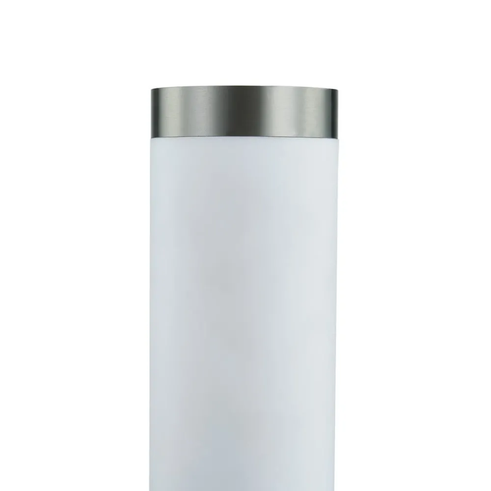 Sokkellamper|Sokkellamper Med Sensor ^ Lindby Sokkellampe Statius, grå, stål, sensor, 45 cm