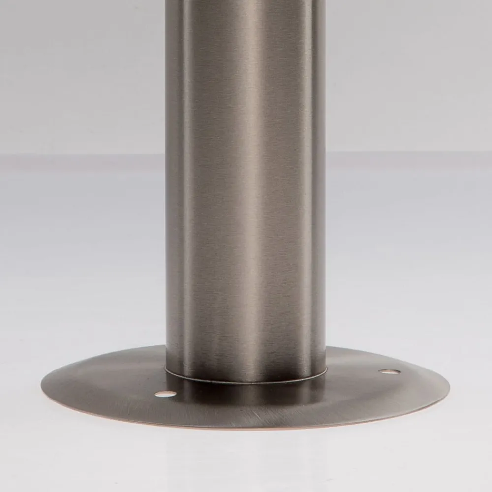 Lindby Sokkellamper Med Sensor|Terrassebelysning > sokkellampe Vedran, 45 cm, stål, sensor
