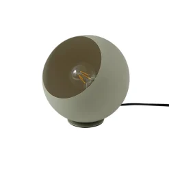 Lindby Pendellamper|Bordlamper > Solomia bordlampe, grøn, jern, Ø 20 cm