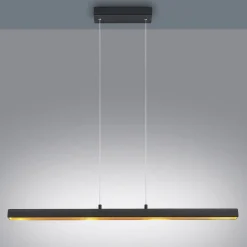 Lindby Pendellamper > Solvina LED-hængelampe til spisebord aflang