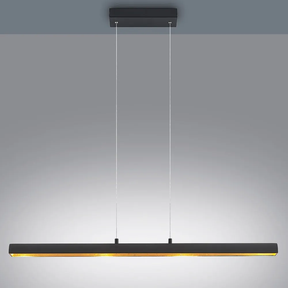 Lindby Pendellamper > Solvina LED-hængelampe til spisebord aflang