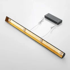 Lindby Pendellamper > Solvina LED-hængelampe til spisebord aflang
