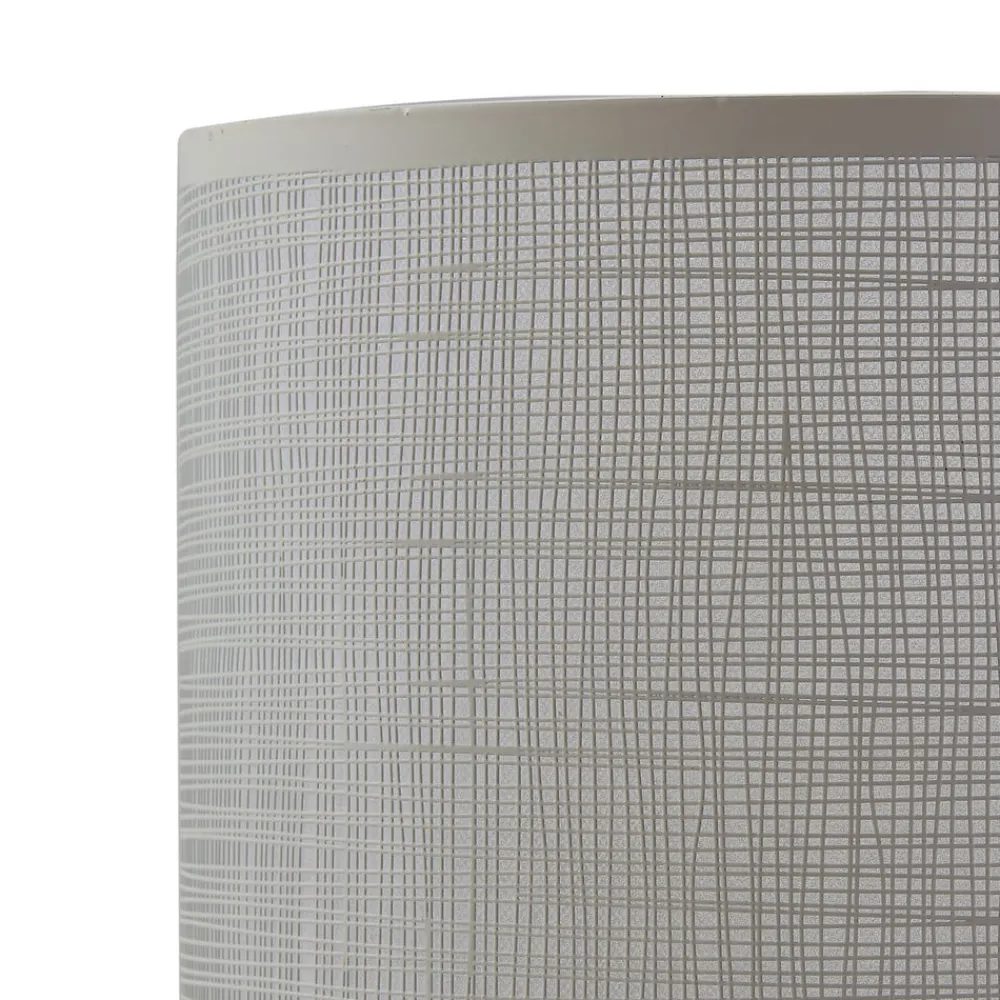 Pendellamper|Bordlamper ^ Lindby Sorscha bordlampe, hvid, jern, Ø 26 cm