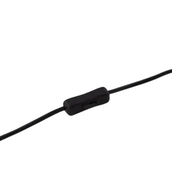 Lindby Bordlamper > Sorscha bordlampe, sort, jern, Ø 26 cm