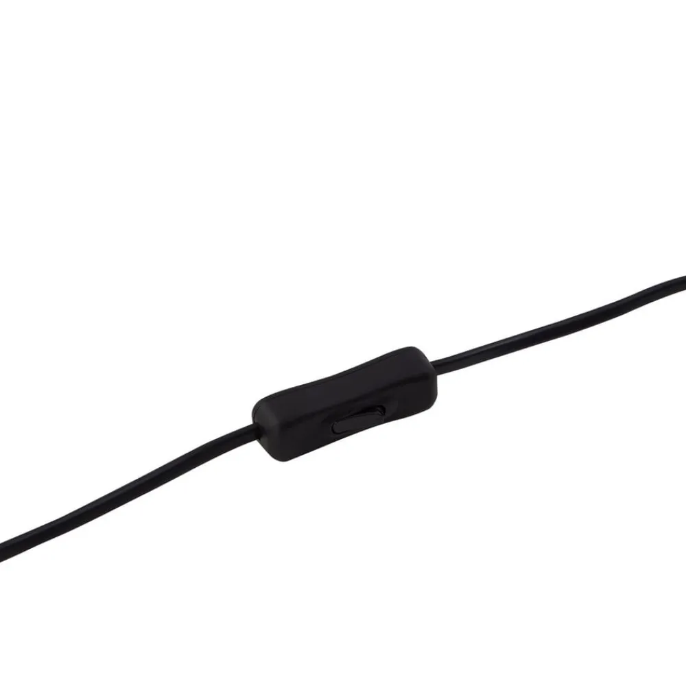 Lindby Bordlamper > Sorscha bordlampe, sort, jern, Ø 26 cm