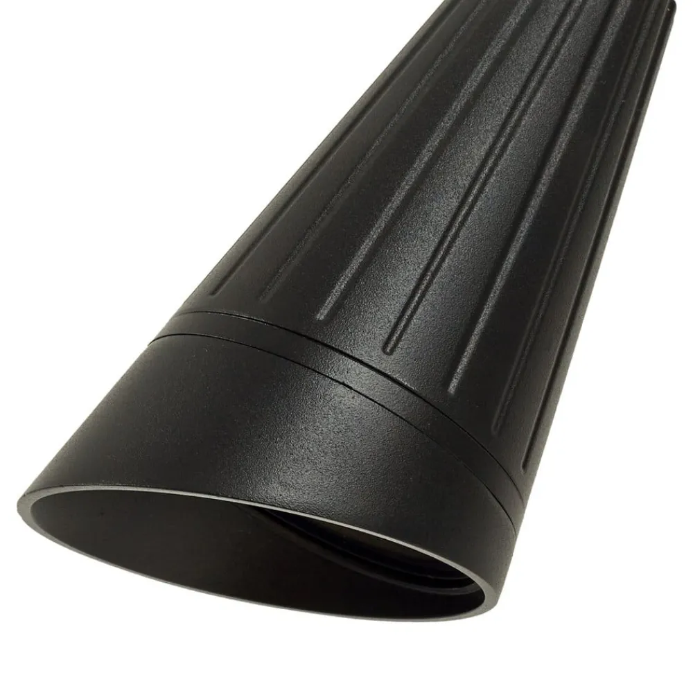 Lindby Terrassebelysning|Udendørs Spot > Sorvete lampe med jordspyd, sort, metal, højde 62 cm