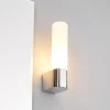 Lindby Gang|Væg- Og Spejllamper > spejllampe Melike, 27 cm, krom, IP44, stikkontakt