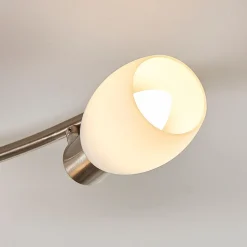 Lindby Loftlamper|Loftlamper > spotlight Arda, 70 cm, 4 lyskilder, nikkel, glas, E14