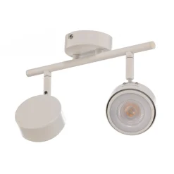 Lindby Arbejdsrum/Kontor|Loftlamper > spotlight Jyla, hvid, 4.000 K, 2-lys, GX53