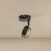 Lindby Arbejdsrum/Kontor > -spotlight Jyla, sort, 2.700 K, Ø 8 cm, GX53