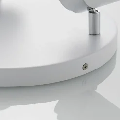Loftlamper|Spotlights ^ Lindby spotlight Kardo, roundel, 3 lyskilder, hvid, metal, IP44