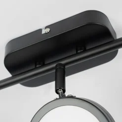 Lindby Loftlamper|Spotlights > spot Neros, sort, 3-lys, 55 cm, CCT, jern