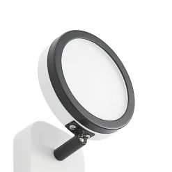 Lindby Spotlights > spot Vesim, hvid, 1-lys, 15 cm høj, jern