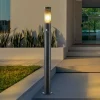 Lindby Gadebelysning > Statius vejlampe, antracit, jern, sensor