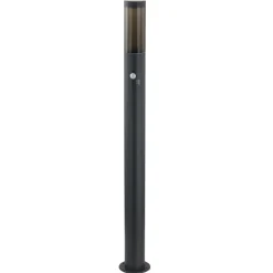 Lindby Gadebelysning > Statius vejlampe, antracit, jern, sensor