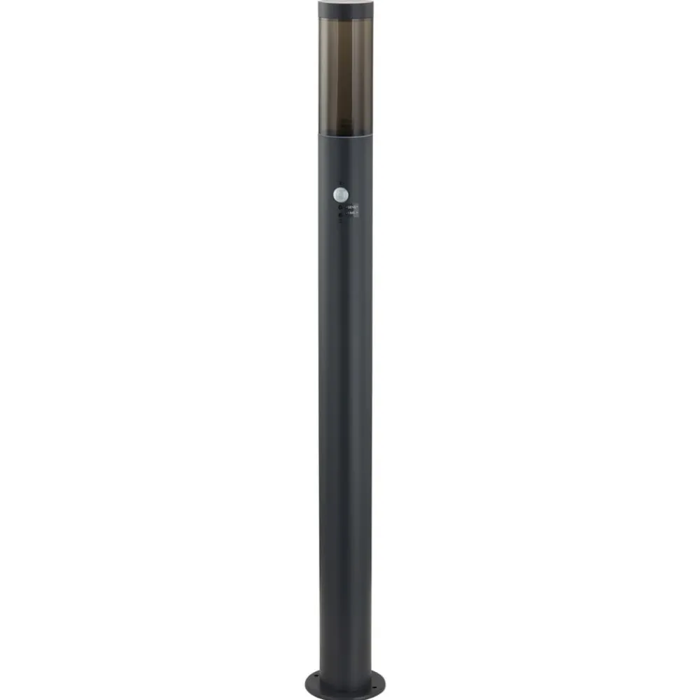 Lindby Gadebelysning > Statius vejlampe, antracit, jern, sensor