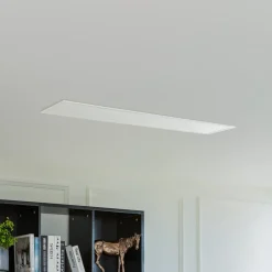Lindby Arbejdsrum/Kontor|Loftlamper > Stenley LED-panel, CCT, 29,6 cm x 119,6 cm