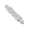 Lindby Skinnesystem > -stik Linaro, hvid, justerbar, 1-faset