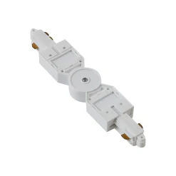 Lindby Skinnesystem > -stik Linaro, hvid, justerbar, 1-faset