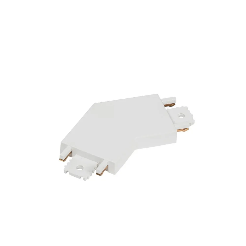Lindby Skinnesystem > -stik Lumaro, hvid, 135°, plast